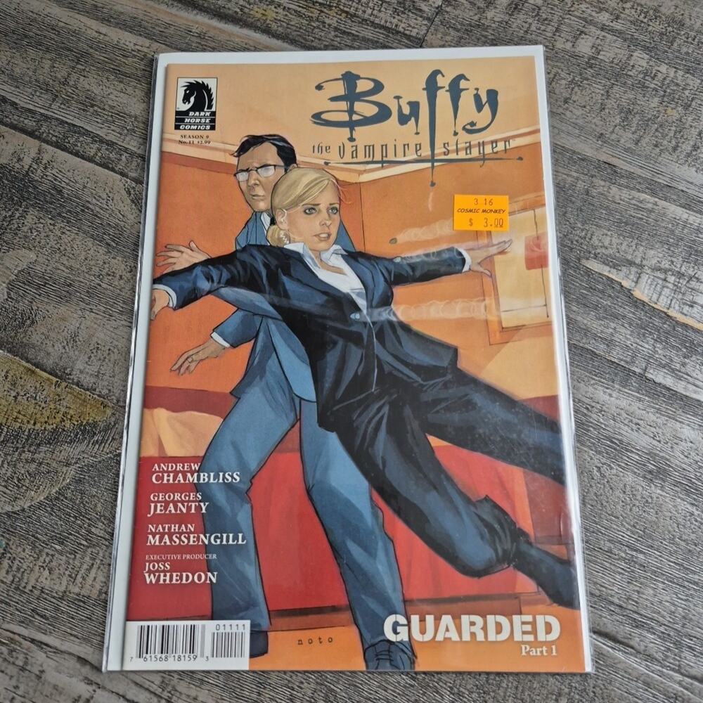 Buffy The Vampire Slayer Comic Season 9 #11 Guarded Part 1 Dark Horse Jeanty